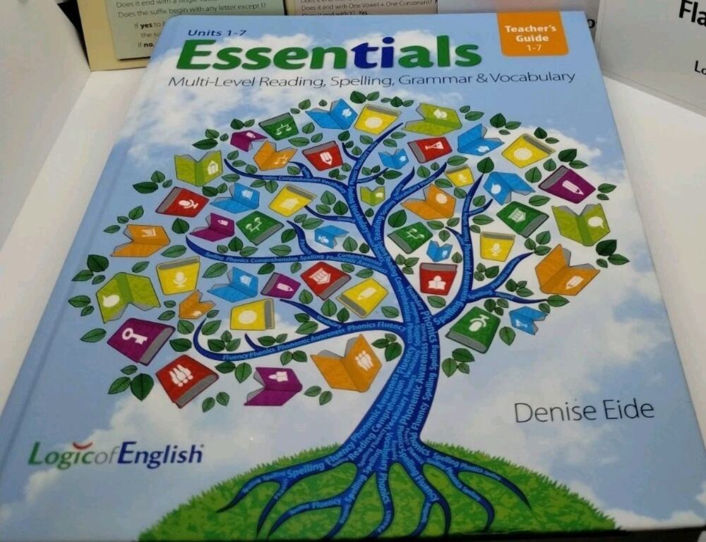 Logic of English Essentials Units 1-7 Teacher's Guide - Very Good Condition
